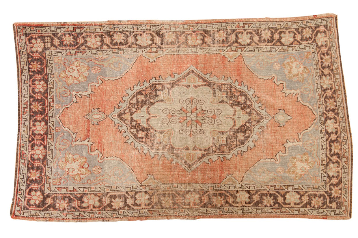 5x8 Vintage Distressed Oushak Carpet // ONH Item 6550