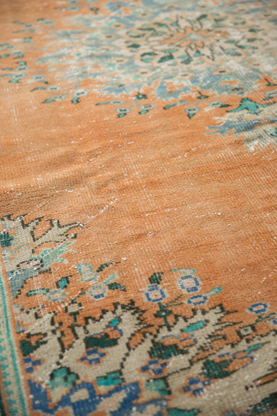 Vintage Distressed Oushak Carpet / ONH item 6554 Image 6