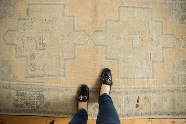 4x8.5 Vintage Distressed Oushak Rug Runner // ONH Item 6557 Image 1