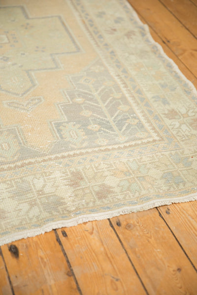 4x8.5 Vintage Distressed Oushak Rug Runner // ONH Item 6557 Image 4