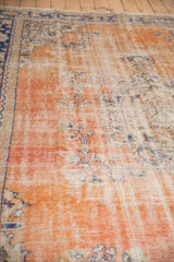 Vintage Distressed Oushak Carpet / ONH item 6558 Image 15