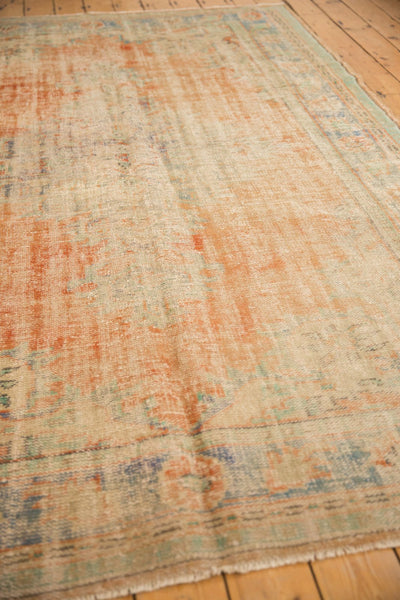 6x9.5 Vintage Distressed Oushak Carpet // ONH Item 6561 Image 14
