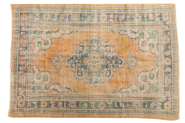 5x8 Vintage Distressed Oushak Carpet // ONH Item 6563