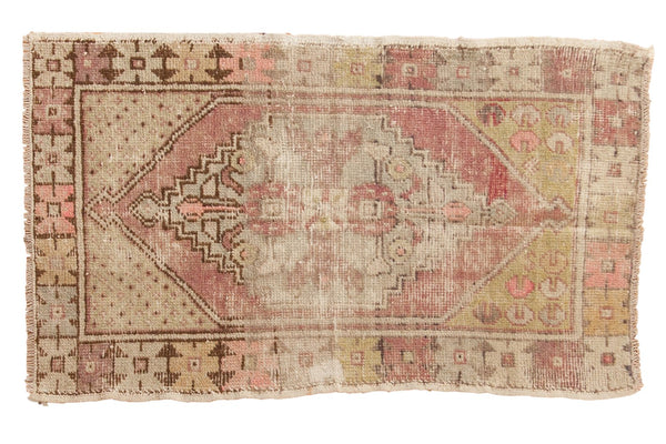Vintage Distressed Oushak Rug / ONH item 6566