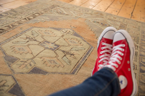 4x8 Vintage Distressed Oushak Rug Runner // ONH Item 6571 Image 2