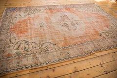 Vintage Distressed Oushak Carpet / ONH item 6573 Image 5