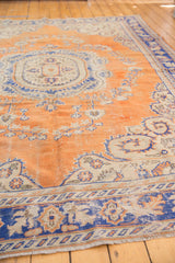 7.5x10 Vintage Distressed Oushak Carpet // ONH Item 6574 Image 9