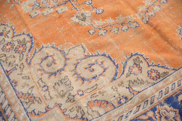7.5x10 Vintage Distressed Oushak Carpet // ONH Item 6574 Image 10