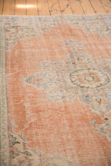  Image Vintage Distressed Oushak Carpet / ONH item 6579 Image 8