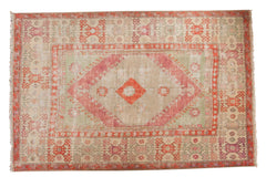 6x9 Vintage Distressed Oushak Carpet // ONH Item 6584