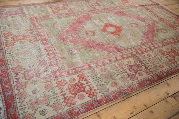 6x9 Vintage Distressed Oushak Carpet // ONH Item 6584 Image 9
