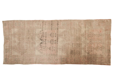 Vintage Distressed Oushak Rug Runner / ONH item 6587