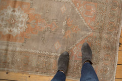 3x7 Vintage Distressed Oushak Rug Runner // ONH Item 6588 Image 1