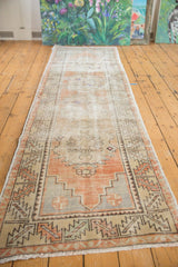 Vintage Distressed Oushak Rug Runner / ONH item 6590 image 4