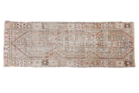 2.5x7.5 Vintage Distressed Oushak Rug Runner // ONH Item 6592