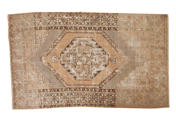 3.5x5.5 Vintage Distressed Oushak Rug // ONH Item 6593