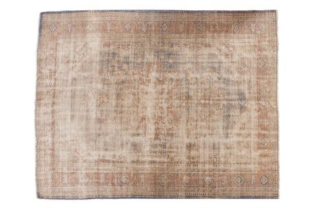 7.5x10 Vintage Distressed Oushak Carpet // ONH Item 6594