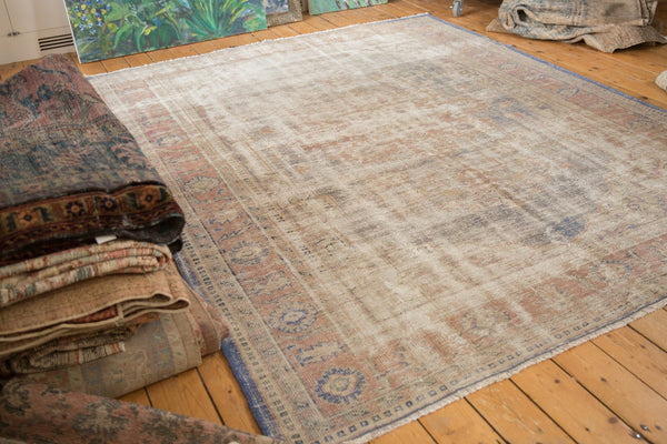 7.5x10 Vintage Distressed Oushak Carpet // ONH Item 6594 Image 5