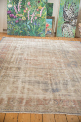 7.5x10 Vintage Distressed Oushak Carpet // ONH Item 6594 Image 6