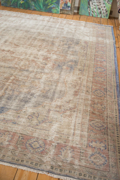 7.5x10 Vintage Distressed Oushak Carpet // ONH Item 6594 Image 8