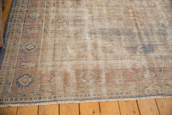 7.5x10 Vintage Distressed Oushak Carpet // ONH Item 6594 Image 13