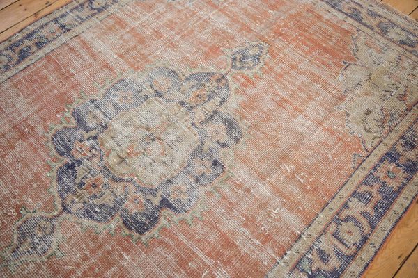Vintage Distressed Oushak Carpet / ONH item 6596 image 4