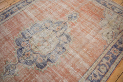 Vintage Distressed Oushak Carpet / ONH item 6596 image 4
