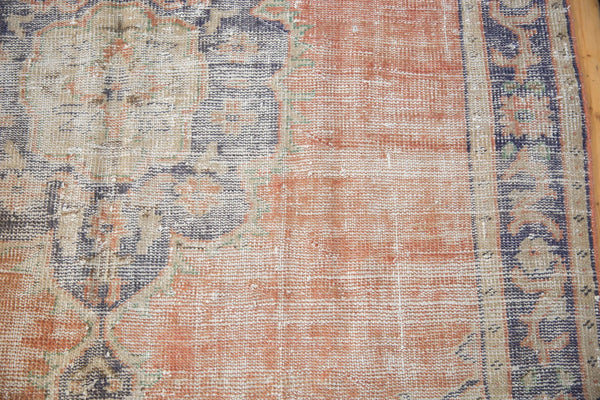 Vintage Distressed Oushak Carpet / ONH item 6596 image 8