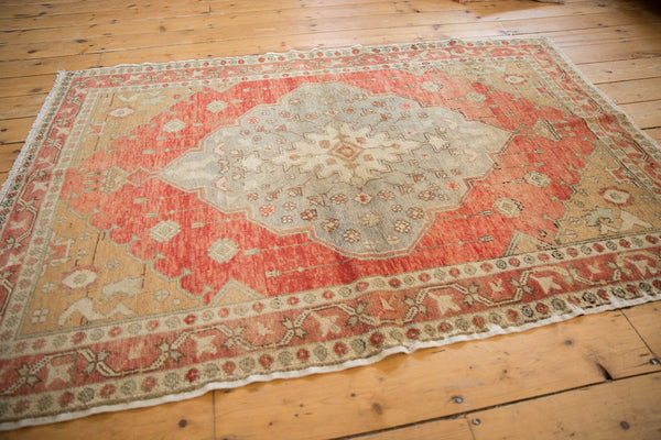 4x6 Vintage Distressed Oushak Rug // ONH Item 6600 Image 2