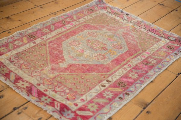 2.5x4 Vintage Distressed Oushak Rug // ONH Item 6601 Image 4