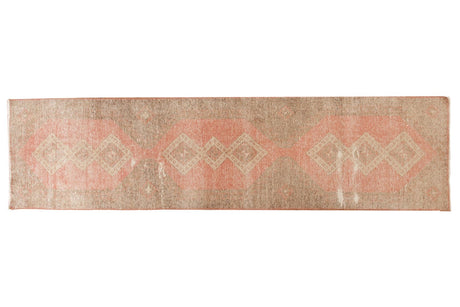 Vintage Distressed Fragment Sparta Rug Runner / ONH item 6604