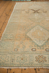 Vintage Distressed Oushak Rug Runner / ONH item 6605 image 3