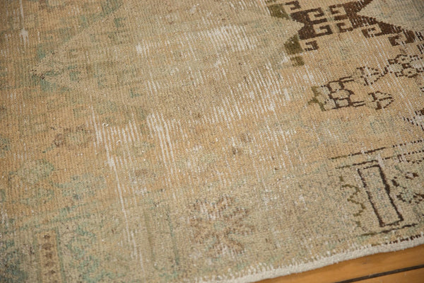 Vintage Distressed Oushak Rug Runner / ONH item 6605 image 6