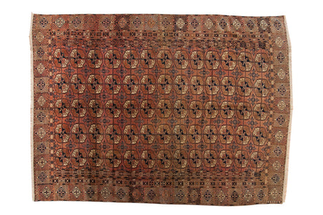 Vintage Turkmen Carpet / ONH item 6613 