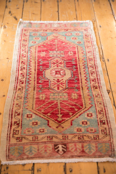 Vintage Distressed Oushak Rug Runner / ONH item 6620 image 2
