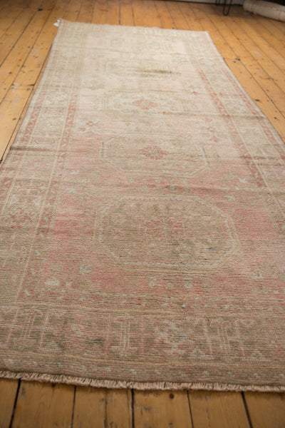 RESERVED 4.5x11.5 Vintage Distressed Oushak Rug Runner // ONH Item 6621 Image 3