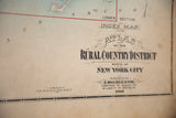 Detailed view of the antique map's 'Rural Country District' title block, published 1908.