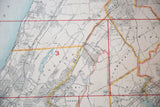 Antique map section highlighting Scarsdale, White Plains, and Yonkers, circa 1908.