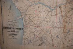 Vintage Map of Northern Westchester, NY // ONH Item 6626 Image 4