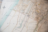 Circa 1908 antique map segment featuring Yonkers, Wakefield Park, and the Bronx River.