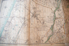 Antique Greenburgh, White Plains, Tarrytown, River Towns NY Map // ONH Item 6631 Image 1