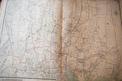 Antique Stamford and Darien CT Map // ONH Item 6632 Image 1