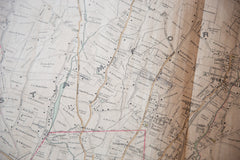 Antique Stamford and Darien CT Map // ONH Item 6632 Image 2