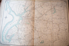 Antique Peekskill, Cortlandt, Yorktown New York Map // ONH Item 6639 Image 1