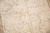Detailed view of a 1908 map segment for Cortlandt Township, showing land divisions and names.