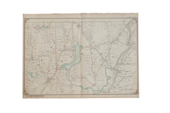 Vintage Map of Somers, New York // ONH Item 6640