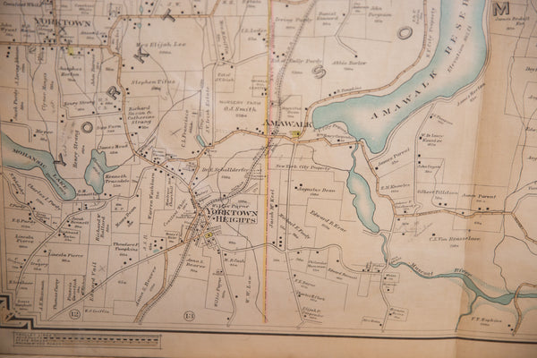 Vintage Map of Somers, New York // ONH Item 6640 Image 6