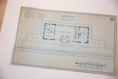 Vintage Chappaqua Train Station Blueprint / ONH Item 6643 Image 2
