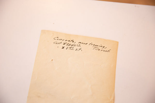 Vintage Scarsdale NY Train Station Blueprint / ONH Item 6644 Image 4