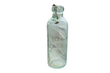 Antique light blue glass bottle by R. Boehmer and Sons Mount Kisco NY.